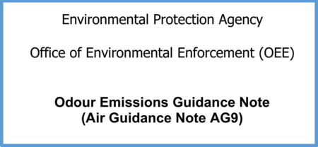 'AWN’s Dr. Edward Porter and Dr. Fergal Callaghan author the EPA’s recent Odour Emissions Guidance Note – 2019' image